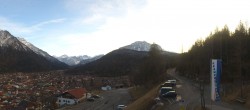 Archiv Foto Webcam Mittenwald Panoramablick 15:00