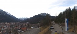 Archiv Foto Webcam Mittenwald Panoramablick 07:00