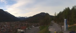 Archiv Foto Webcam Mittenwald Panoramablick 05:00