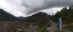 Archived image Webcam Mittenwald Panoramic view 13:00