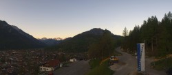 Archiv Foto Webcam Mittenwald Panoramablick 05:00