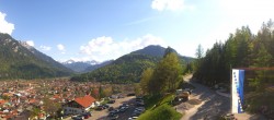 Archiv Foto Webcam Mittenwald Panoramablick 15:00