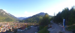 Archiv Foto Webcam Mittenwald Panoramablick 17:00