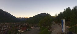 Archiv Foto Webcam Mittenwald Panoramablick 05:00