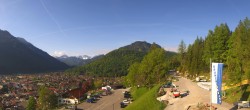 Archiv Foto Webcam Mittenwald Panoramablick 07:00