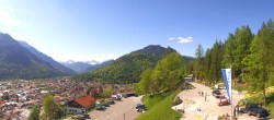 Archiv Foto Webcam Mittenwald Panoramablick 09:00