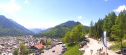 Archiv Foto Webcam Mittenwald Panoramablick 11:00