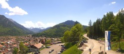 Archiv Foto Webcam Mittenwald Panoramablick 13:00