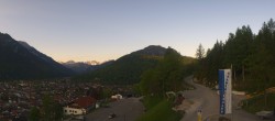 Archiv Foto Webcam Mittenwald Panoramablick 05:00