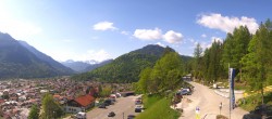 Archiv Foto Webcam Mittenwald Panoramablick 09:00