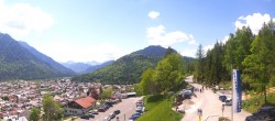 Archiv Foto Webcam Mittenwald Panoramablick 11:00