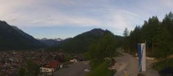 Archiv Foto Webcam Mittenwald Panoramablick 05:00