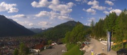 Archiv Foto Webcam Mittenwald Panoramablick 07:00