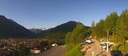Archiv Foto Webcam Mittenwald Panoramablick 06:00
