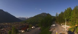 Archiv Foto Webcam Mittenwald Panoramablick 07:00