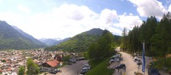 Archiv Foto Webcam Mittenwald Panoramablick 11:00