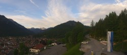 Archiv Foto Webcam Mittenwald Panoramablick 05:00