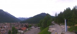 Archiv Foto Webcam Mittenwald Panoramablick 06:00