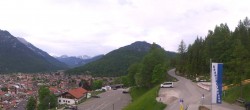 Archiv Foto Webcam Mittenwald Panoramablick 07:00