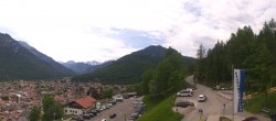 Archiv Foto Webcam Mittenwald Panoramablick 11:00