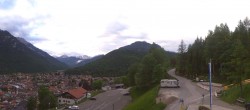 Archiv Foto Webcam Mittenwald Panoramablick 05:00