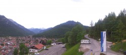 Archiv Foto Webcam Mittenwald Panoramablick 06:00