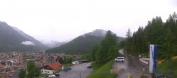 Archiv Foto Webcam Mittenwald Panoramablick 13:00