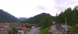 Archiv Foto Webcam Mittenwald Panoramablick 15:00