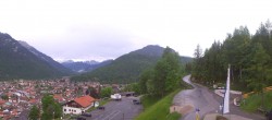 Archiv Foto Webcam Mittenwald Panoramablick 17:00