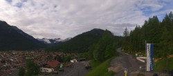Archiv Foto Webcam Mittenwald Panoramablick 07:00
