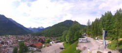 Archiv Foto Webcam Mittenwald Panoramablick 09:00