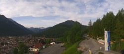 Archiv Foto Webcam Mittenwald Panoramablick 06:00