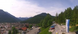 Archiv Foto Webcam Mittenwald Panoramablick 09:00