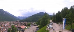 Archiv Foto Webcam Mittenwald Panoramablick 13:00