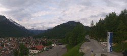 Archiv Foto Webcam Mittenwald Panoramablick 07:00