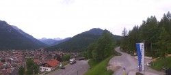 Archiv Foto Webcam Mittenwald Panoramablick 05:00