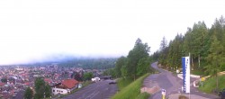 Archived image Webcam Mittenwald Panoramic view 05:00