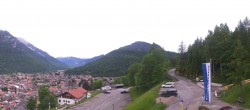 Archived image Webcam Mittenwald Panoramic view 09:00