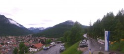 Archived image Webcam Mittenwald Panoramic view 13:00