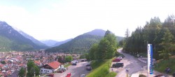 Archiv Foto Webcam Mittenwald Panoramablick 15:00