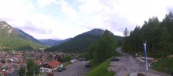Archiv Foto Webcam Mittenwald Panoramablick 17:00