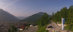 Archiv Foto Webcam Mittenwald Panoramablick 07:00