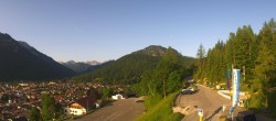 Archiv Foto Webcam Mittenwald Panoramablick 05:00