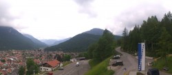 Archived image Webcam Mittenwald Panoramic view 13:00