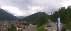 Archived image Webcam Mittenwald Panoramic view 15:00
