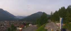 Archiv Foto Webcam Mittenwald Panoramablick 06:00