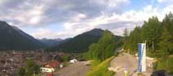 Archiv Foto Webcam Mittenwald Panoramablick 06:00