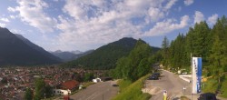 Archiv Foto Webcam Mittenwald Panoramablick 07:00