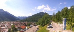 Archiv Foto Webcam Mittenwald Panoramablick 09:00