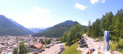 Archiv Foto Webcam Mittenwald Panoramablick 11:00